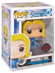 Фигурка Funko POP! Bobble: Marvel: Fantastic Four: Invisible Girl (TRL) (Exc) 45005