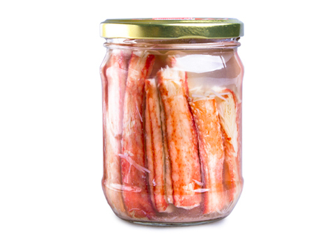 Фаланга краба стригуна в собственном соку, 500г