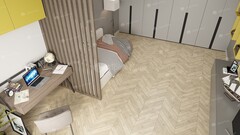 SPC ламинат Alpine Floor Chevron Сонома ECO 18-7