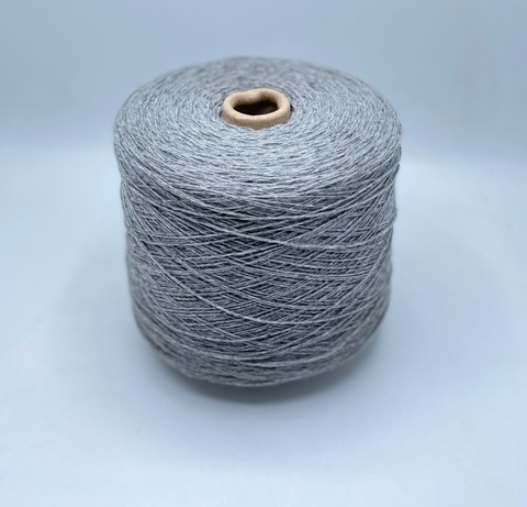 Cariaggi (пр.Италия),art-Flannell 40, 3/15 500м/100 гр. 60%Меринос 40%Кашемир, цвет-Серый меланж ,арт-27640