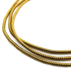 Канитель мягкая, гладкая, KAN/MF, 1 мм, глянец, сепия