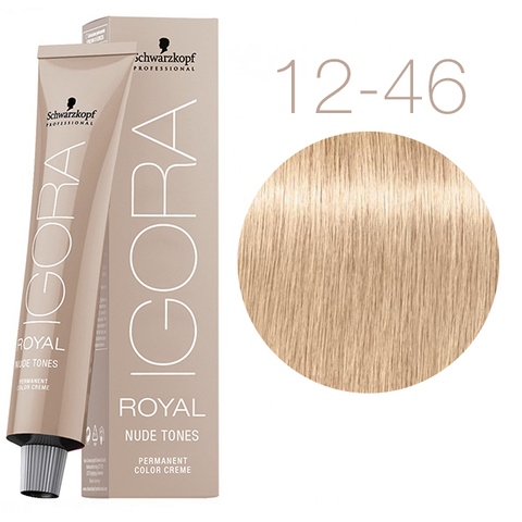 Schwarzkopf Igora Royal Nude Tones 12-46 (Специальный блондин бежевый шоколадный) - Краска для волос