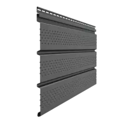 Софит с полной перфорацией DOCKE PREMIUM Графит 3000*305мм