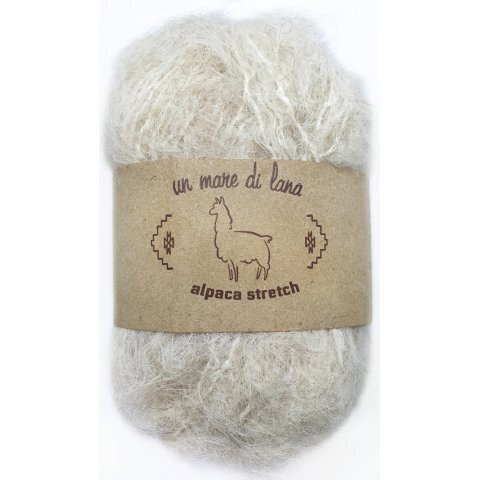 Пряжа Alpaca Stretch 25 г, 25г, 105м, 52%альпака, 30%нейлон, 16%акрил, 2%спандекс (цена за уп.)