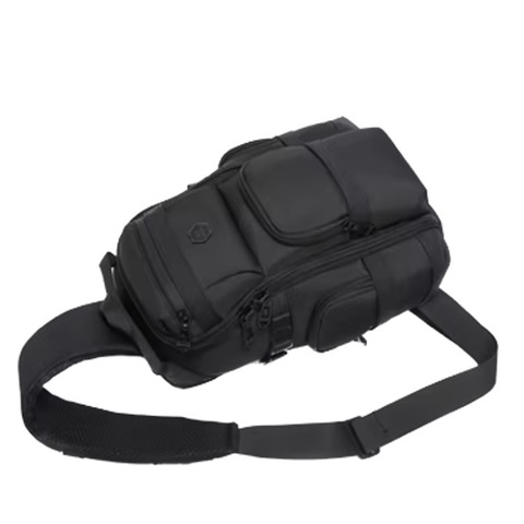 Картинка рюкзак однолямочный Ozuko 9808 Black - 22