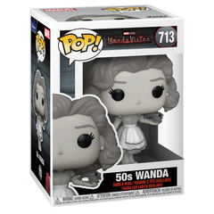 Фигурка Funko POP! Bobble Marvel WandaVision Wanda 50s (B&W) 52042