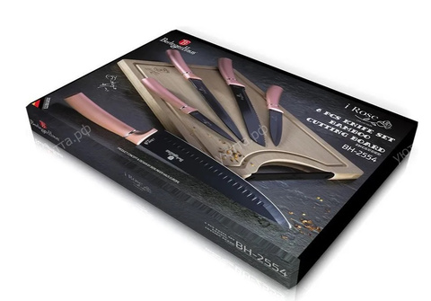 Набор ножей из 6 предметов BH-2554 i- Rose Collection - купить 2