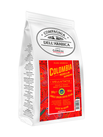купить Кофе в зернах Compagnia Dell`Arabica Colombia Medellin Supremo, 250 г (Компания Дель Арабика)