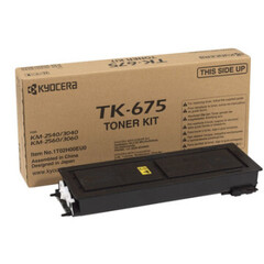 Тонер-картридж Kyocera TK-675 чер. для KM 2560