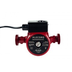 Насос циркуляционный Alecord CD25/6 (Чугун, 90вт. Напор-6м. Монтаж. длина-180мм. Кабель-1м.)