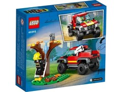 Lego konstruktor City 60393 4x4 Fire Truck Rescue