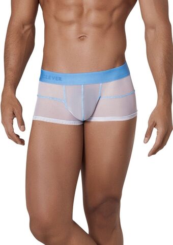 Белые мужские трусы-хипсы Hunch Trunks - Clever Masculine Underwear 131201