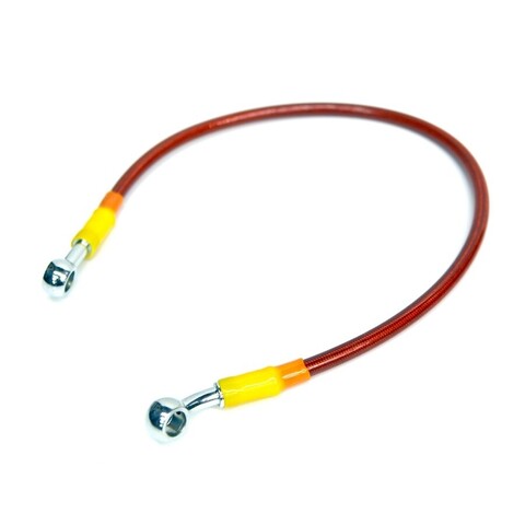 Шланг тормозной армированный  L-1200 мм, d-10 мм (красный)