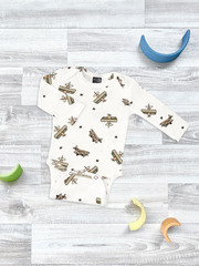 Боди Mjölk Самолёты с длинным рукавом