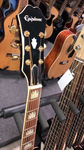 EPIPHONE J-200 EC Studio Black
