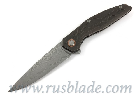 Shirogorov Custom Division 111 Bronze Damasteel 