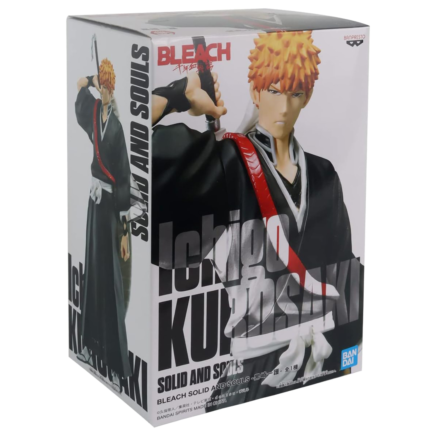 Фигурка Bleach Solid and Souls: Ichigo Kurosaki – купить по выгодной цене |  Интернет-магазин комиксов 28oi.ru