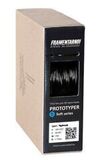Пластик для 3Д принтера Filamentarno! Prototyper S-Soft непрозрачный. Цвет черный, 1.75 мм, 750 грамм