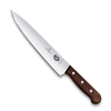 Нож Victorinox разделочный, лезвие 22 см, прямое, рукоять из палисандрового дерева (подар. упак.)