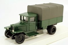 Ural-ZIS-5V with awning (50 years of UralAZ) green LOMO-AVM 1:43