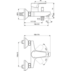 Ideal Standard Cerafine D Смеситель для ванны BC692AA