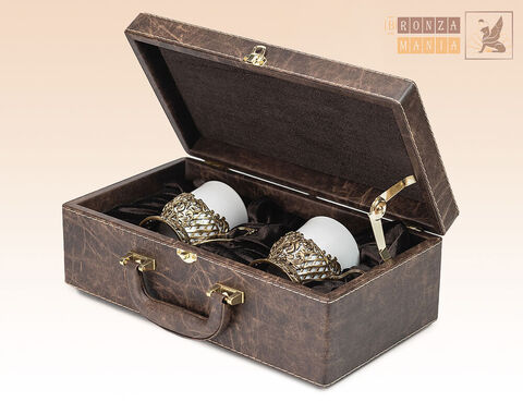 кейс на 2 кофейных чашки