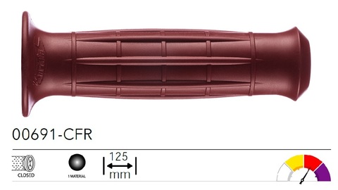 00691-CFR грипсы 2шт HERITAGE GRIPS ROAD BORDEAUX