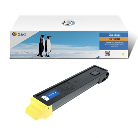 G&G toner-cartridge for Kyocera ECOSYS M8130cidn/M8124cidn 1T02P3AAX0 6000 стр. жёлтый