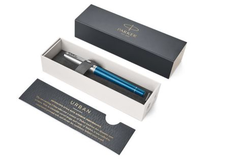 Ручка перьевая Parker Urban Premium, Dark Blue CT, F (1931563)