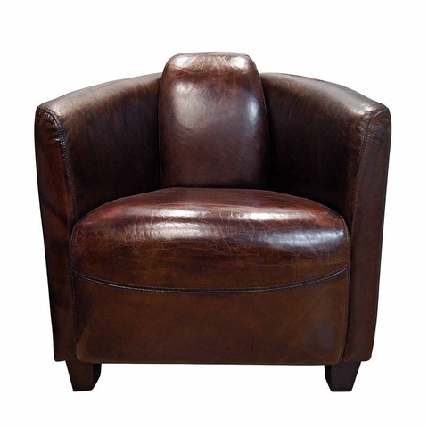 Кожаное кресло