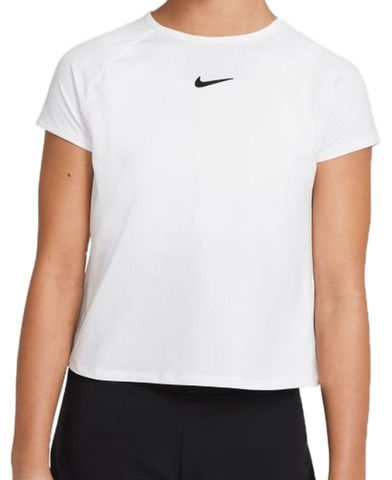 Футболка для девочек Nike Dri-Fit Victory G - white/white/black