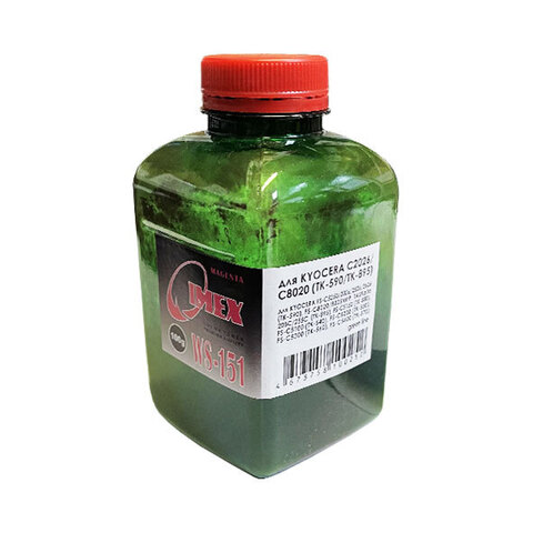 Тонер WS-151 IMEX для KYOCERA FS-C2026MFP, C8020/C5150DN TK-590/580/895, пурпурный 100 гр / 5К, NonChem Green Line
