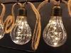 Гирлянда ретро на бечевке с рифлеными лампочками Luca Lighting теплый белый свет (10 ламп, длина гирлянды 315 см)
