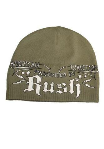 Rush Couture | Шапка мужская AMERICAN TRADITION BEANIE Green RC218 сзади