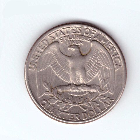 1/4 доллара 1977 (D). США. Медно-никель F-VF