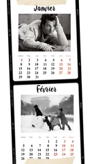 Календарь 2024 для влюбленных во Францию