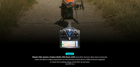 ESC регулятор мотора Hobbywing Platinum SBEC 260A 6-14S HV v5