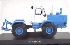Tractor T-150K blue-white 1:43 Hachette #11