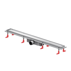 Am.Pm W02SC-U11-090-04SB PrimeFlow Трап для душа линейный универс затвор Tile 90см цвет сталь мат фото