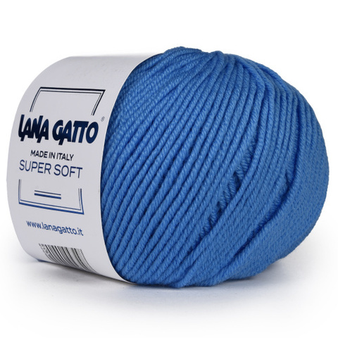 Пряжа Lana Gatto Supersoft 5283 голубой