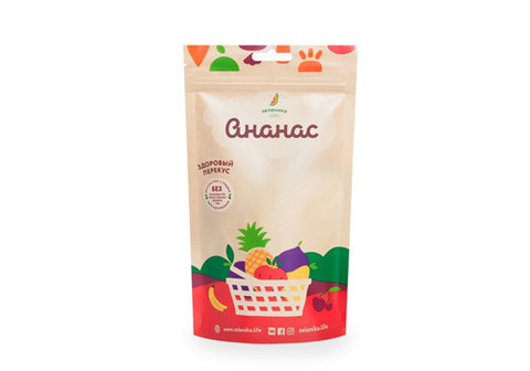 Здоровый фруктовый перекус из ананаса, 20г
