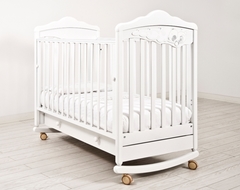 Кровать детская К-2005-27 "Изабель" (белая)