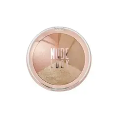 Golden Rose Пудра NUDE LOOK Baked Trio Face Powder