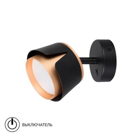 Настенный светильник Arte Lamp AMAKS A8028AP-1BK