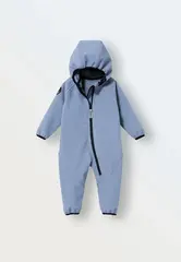 Комбинезон демисезонный Softshell (серо-голубой)