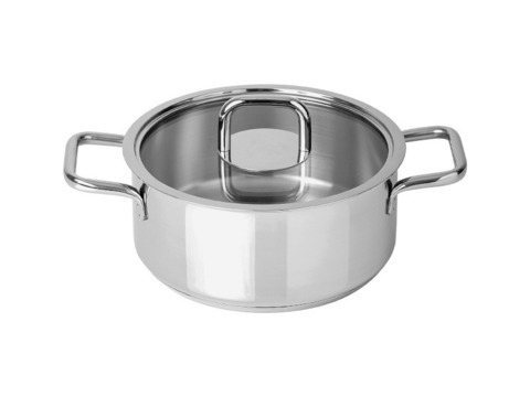 Кастрюля 6.7л 28см Silampos Comfort Glass