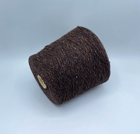 Biagioli Modesto (пр.Италия), art-Lanasetabouret 350м/100 гр. 45% Меринос, 45% Буретный шелк, 10% Полиамид, цвет-Горький шоколад с сухофруктами(102), арт.35781