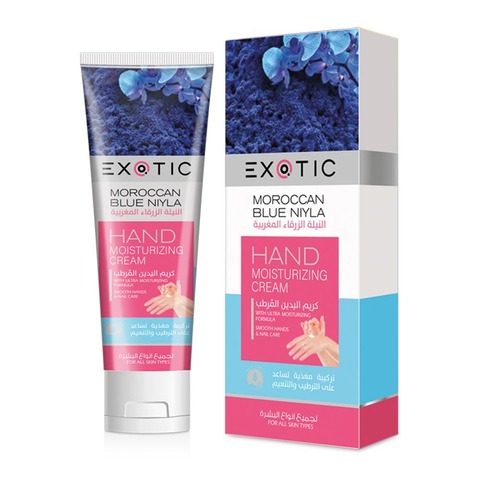 Exotic EX-30 Крем увлажняющий  для рук и кутикулы (G Moroccan Blue Niyle)  100 ml