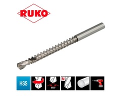Сверло-фреза по металлу ц/x 6,0x90мм HSS-G Ruko 101201