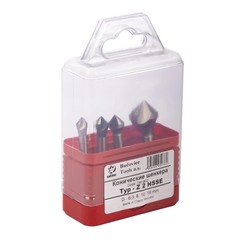 Набор зенковок 90° 6,3-16мм 3z HSSE-Co5 4шт Bucovice(CzTool) 740802